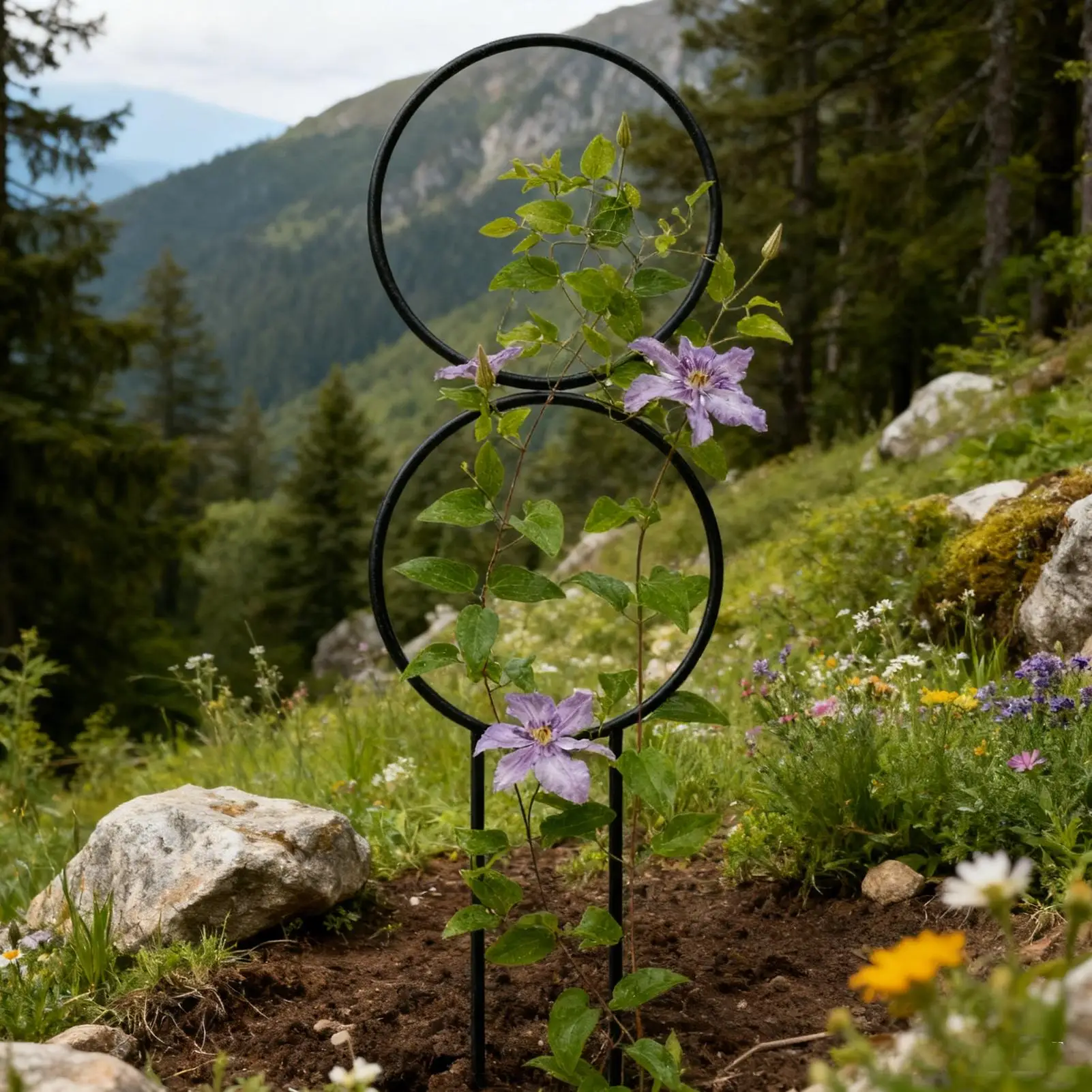 Plant Climbing Rack Garden vine support Plant Trellis Metal Vine Growth Flower Rattan Climbing Rack for Garden Plant Supplies