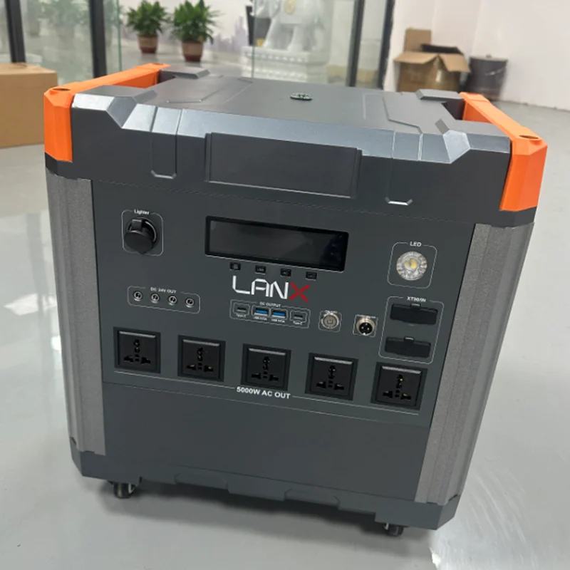 المحمولة 2000 واط 3000 واط 5000 واط المحمولة قابلة للشحن مولد البطارية الشمسية المنزل التخييم محطة طاقة احتياطية في حالات الطوارئ