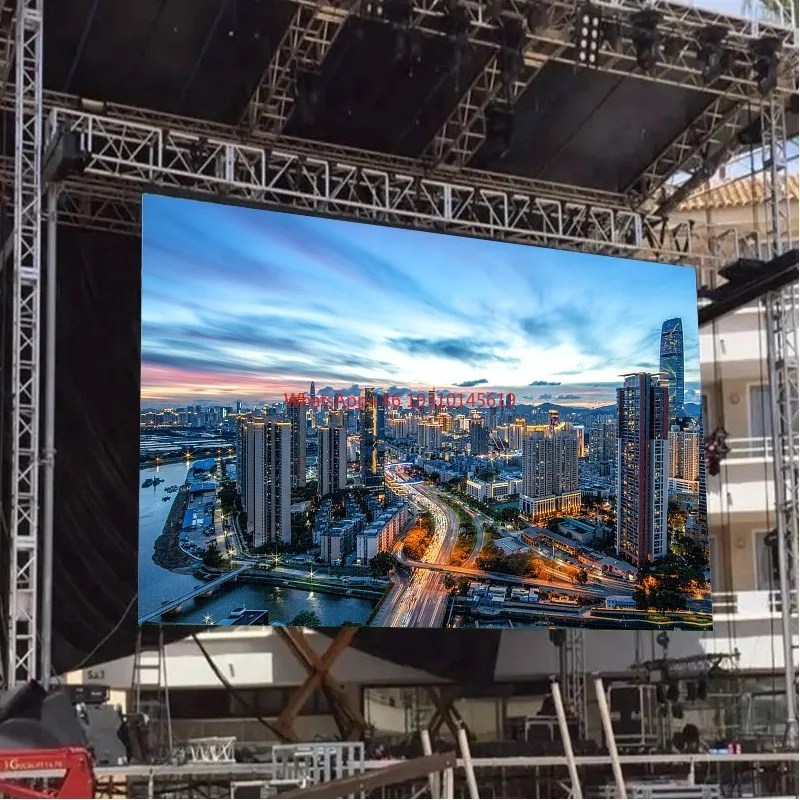 

Полноцветный светодиодный экран для помещений, фоновая LED-видеостена для сцены, полная система P3.9, портативная LED-панель для мероприятий