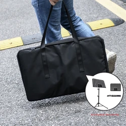 Portable Music Stand Storage Bag Easy to Use & Store Large Capacity Solid Holder 58x7.5x38.5cm