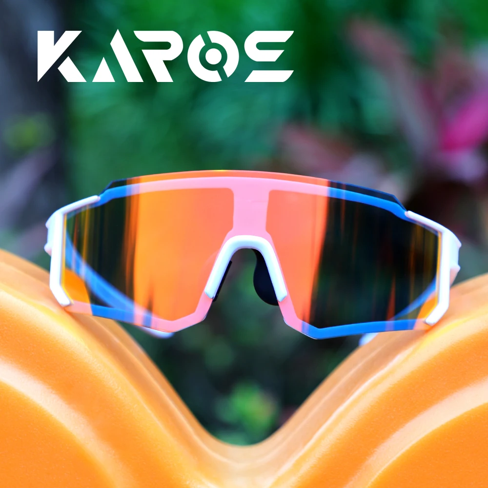 KAROS Fashion Cycling Glasses Bike Baseball Sunglasses for Men UV400 Sports MTB Outdoor Goggles Bicycle Women Sunglasses Riding