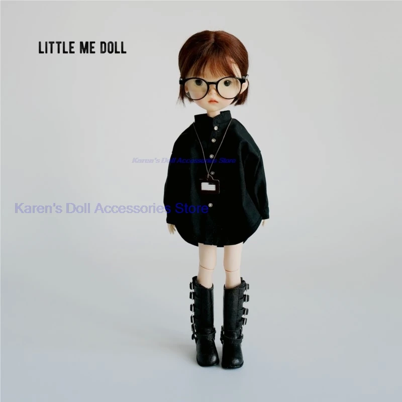 2026 vestiti per il tempo libero per Blythe/Landoudou 1 pz Girocollo, camicia grande/AZONE/OB22/OB24/BLYTHE vestito da bambola