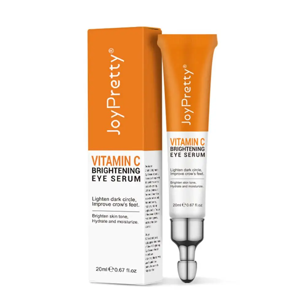 Vitamina C Eye Cream, Anti círculos escuros, Eye Bag Soro Firmeza, Beleza Clareamento, Hidratante, Rugas Massager, P8P9