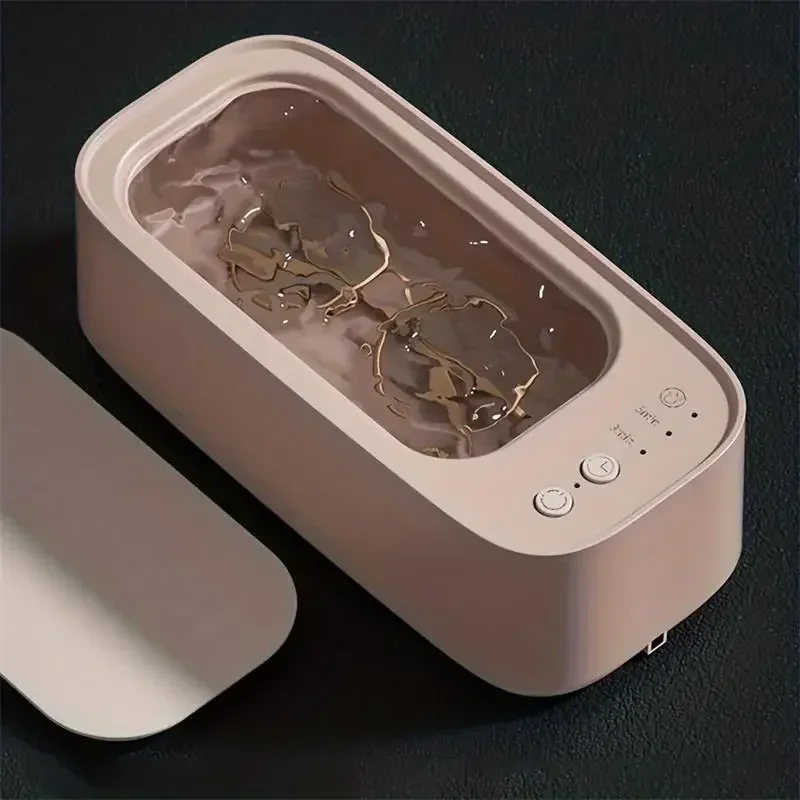 Ultrasonic Glasses Cleaning 45KHZ Ultrasound Jewelry Cleaner Machine High Frequency Ultrasonic Cleaning Bath for Jewelry