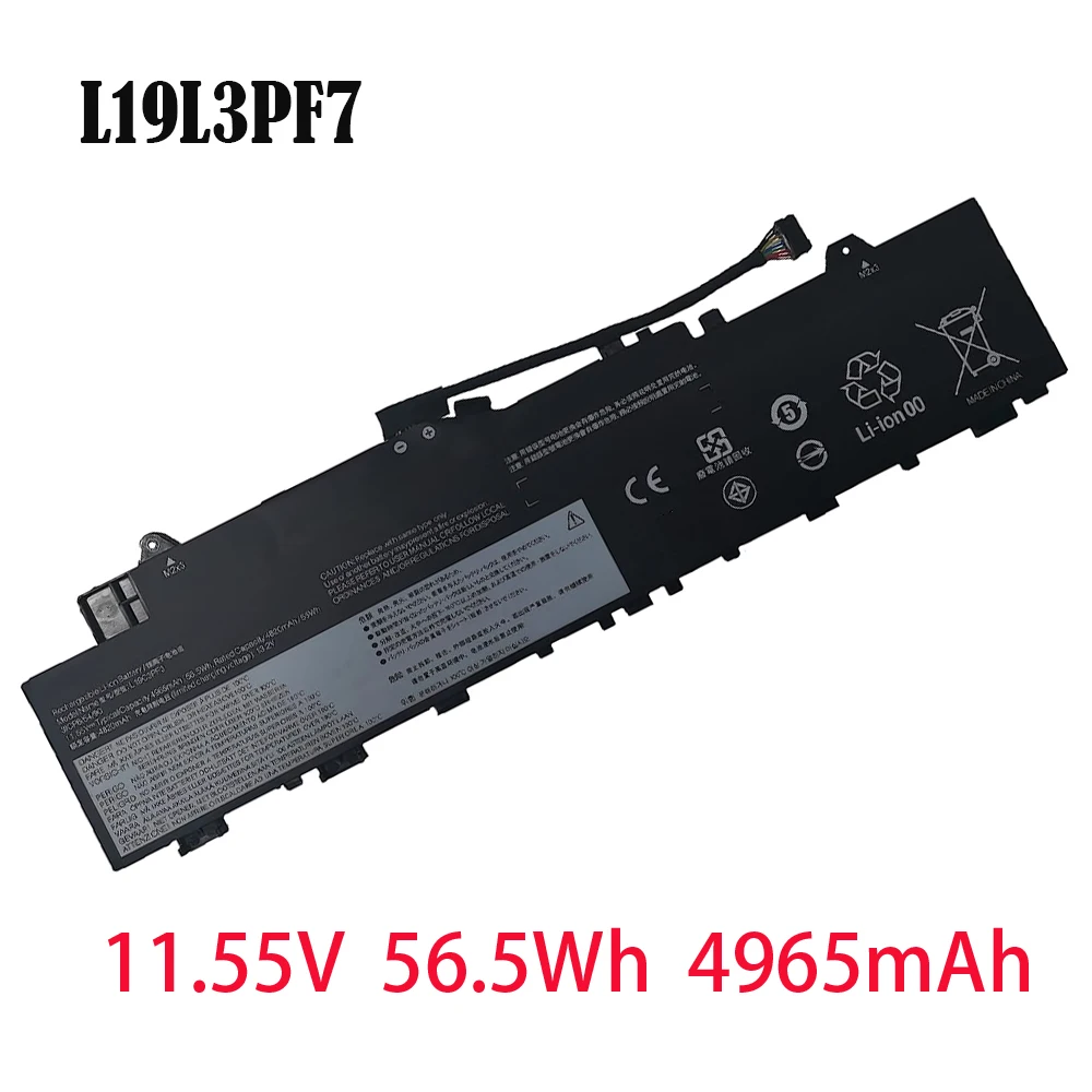 L19C3PF3 L19L3PF7แบตเตอรี่แล็ปท็อปเข้ากันได้กับ Lenovo IdeaPad 5-14ALC05 14ARE05 14ARE05ชุด14ITL05 5B10W86939 L19M3PF4