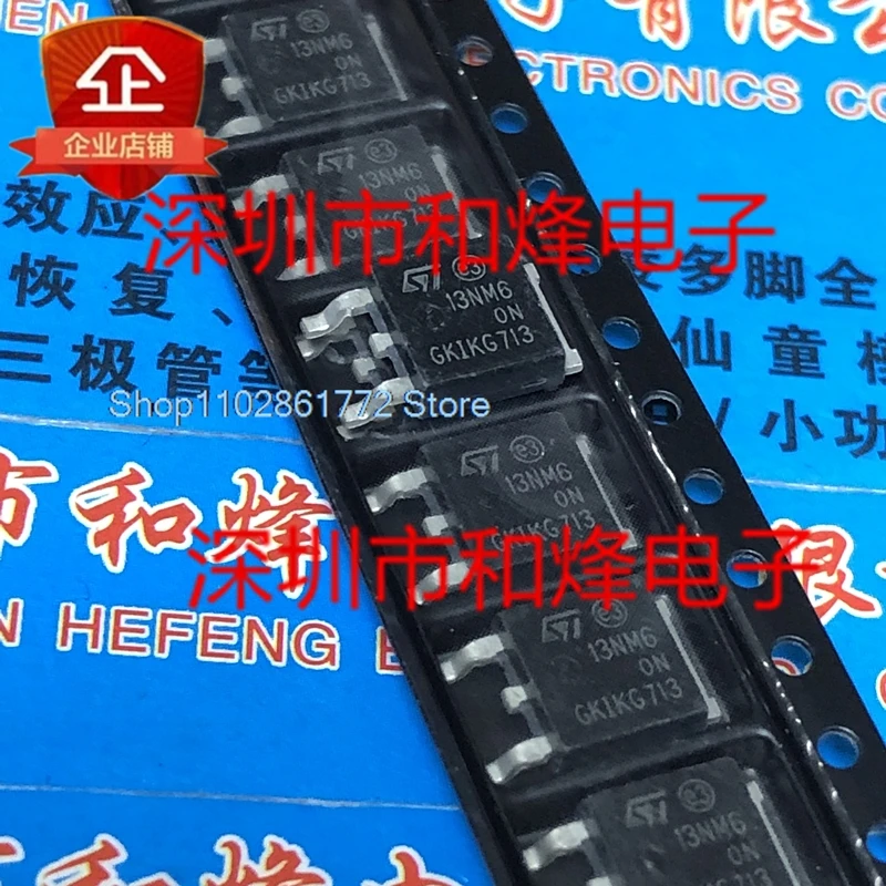 

(20 шт./лот) 13NM60N STD13NM60N TO-252 600V 11A