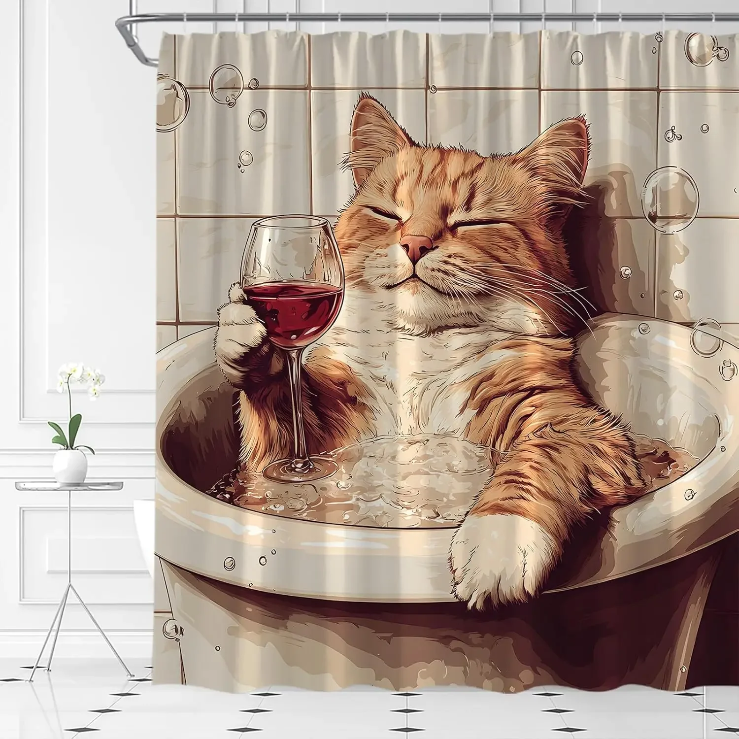 جاتو كورتينا دي شفيرو جاتو إنجراكادو عتيق بونيتو حيوان روستيكو بانهو بولاس تيسيدو ديكورنا دو بانهيرو كونجينو