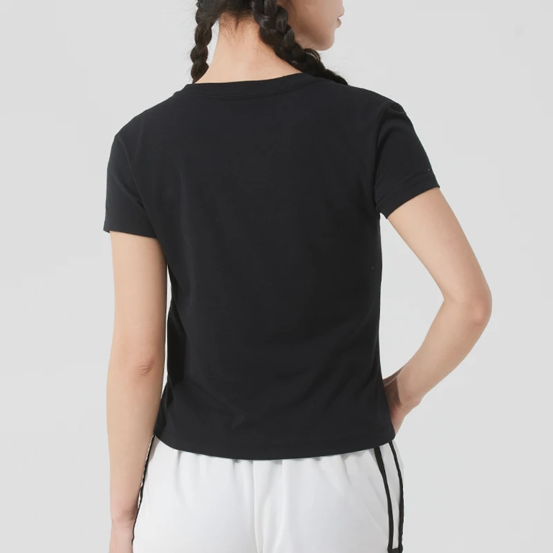 Nike T-Shirt Women's Sportswear Fitness Training Running Exercise Soft Comfortable Breathable Short-Sleeved Top Fv5509-010