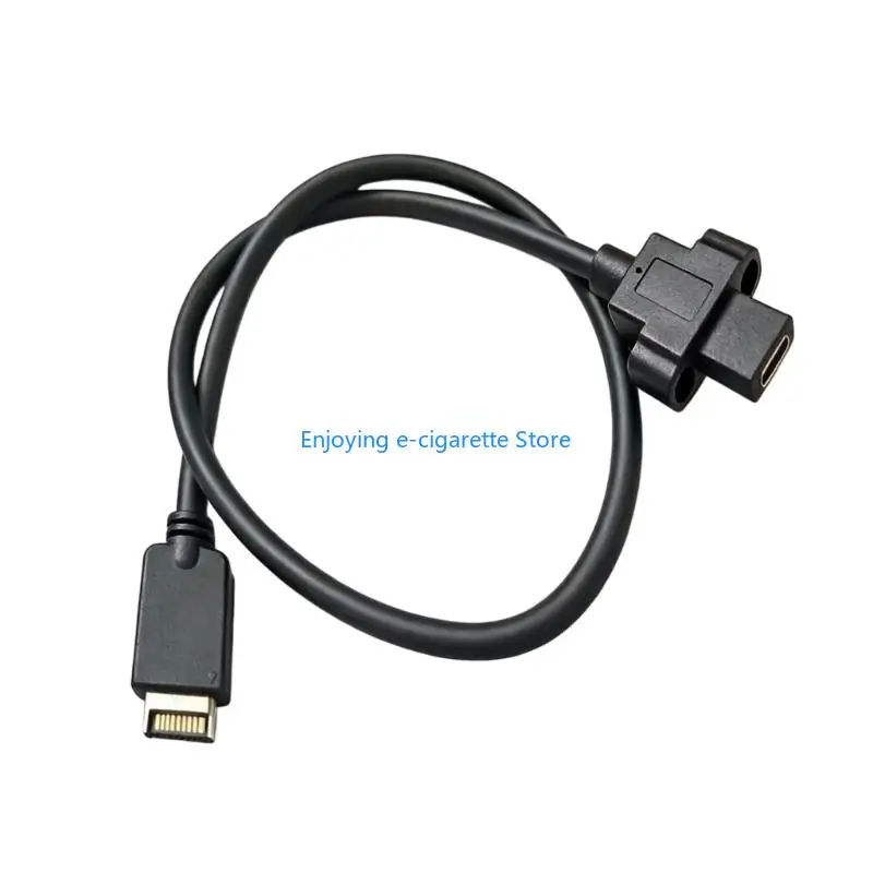 Schnelles Datenübertragungskabel USB 3.2 GEN2 Typ E auf Typ C Buchse Verlängerungskabel Y4QF – Detail 7