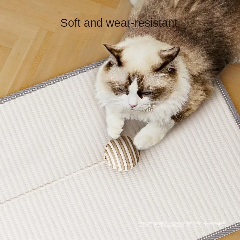 Cat Scratch Board Sisal Mat Wall Cover Anti-cat Scratch Sofa Protective Mat Wear Resistant Cat Products