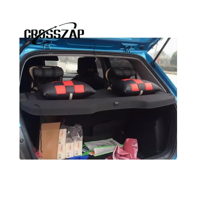 

Для SKODA Fabia 2008-2019 Октавия ‌ 2007 2008-2020 KAMIQ, черная новая задняя полка для посылок, крышка нагрузки, перегородка багажника, электронная плата для хранения