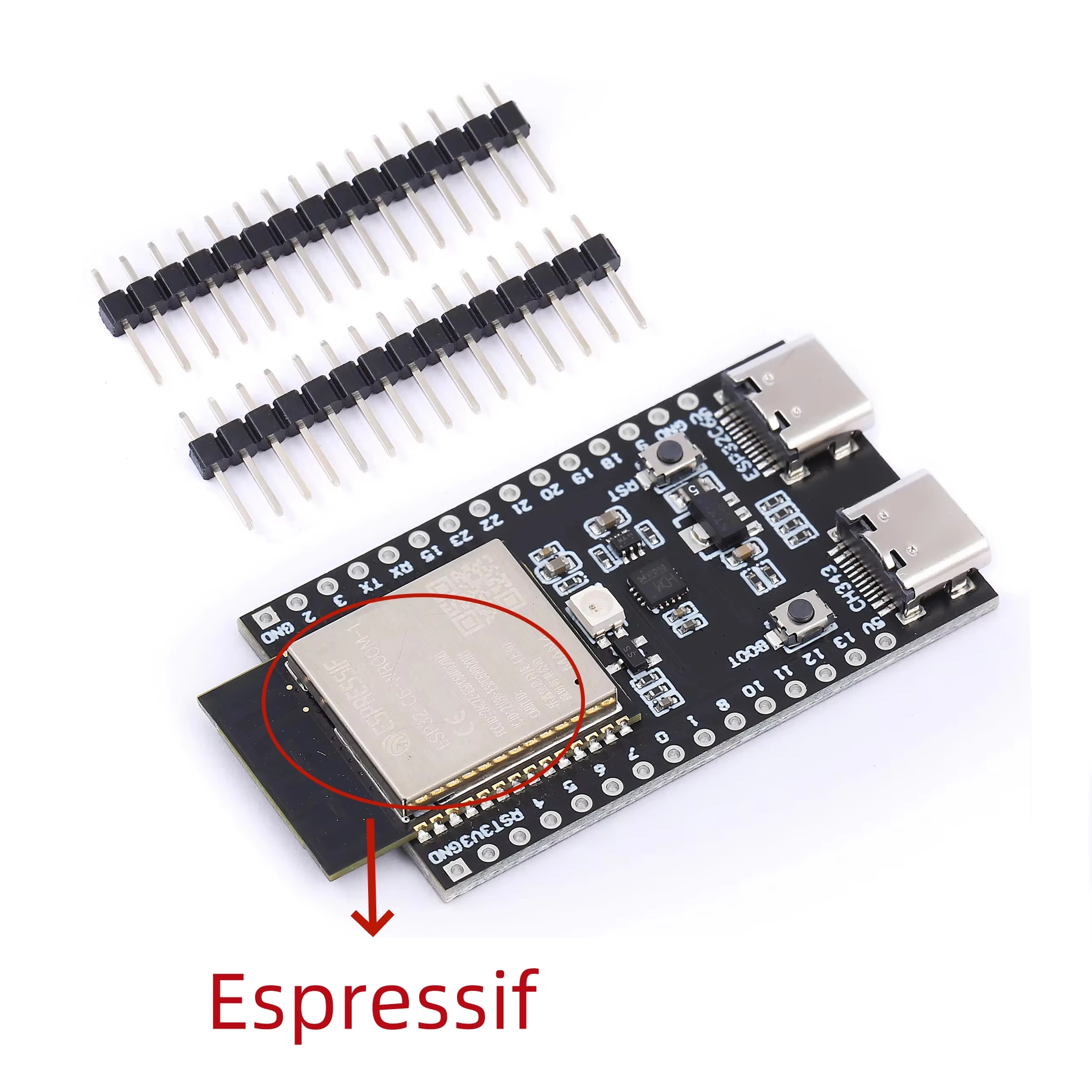 ESP32-C6 scheda di sviluppo ESP32C6 scheda di sistema minima ESP32 Core Board RISC-V IoT WiFi6 Bluetooth