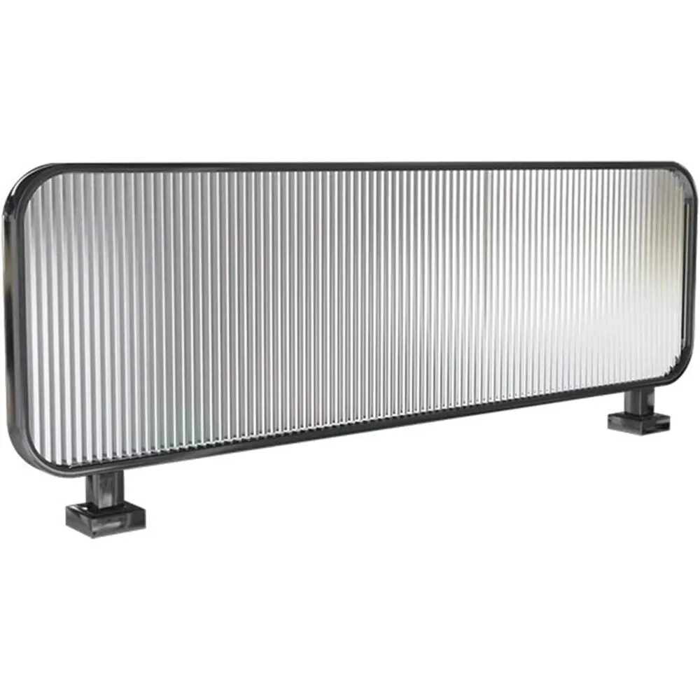 Dividers for Dining Areas Dividers for Dining Areas Translucent Striped Glass Countertop Low Fence Partition 30/50cm
