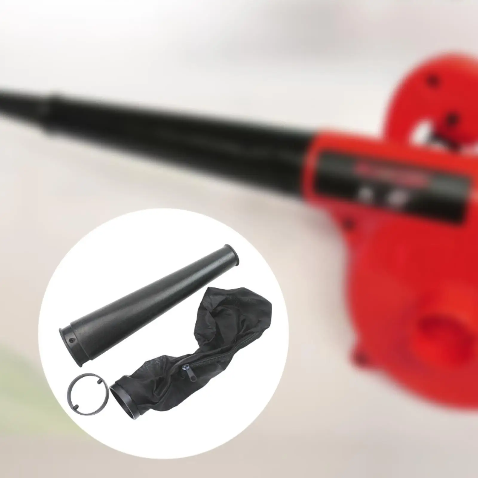 

Flexible Blower Tube Air Tool Extension Attachment for Brushless Mini Leaf Blower Vacuum Cleaner with Bag