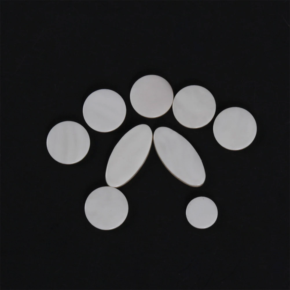 

Shell Saxophone Keys Smooth Polished Round Oval Tenor Soprano Alto Accessories Musical Instrument Finger Buttons Fits