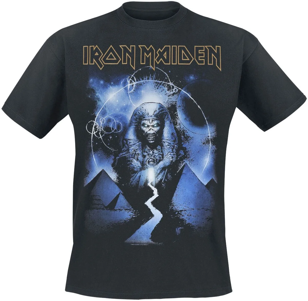 

Iron Maiden Cosmic Egyptian Rock T-Shirt, Hipster Music Fan Gift Tee, Stylish Way To Celebrate The Iconic Heavy Metal Group