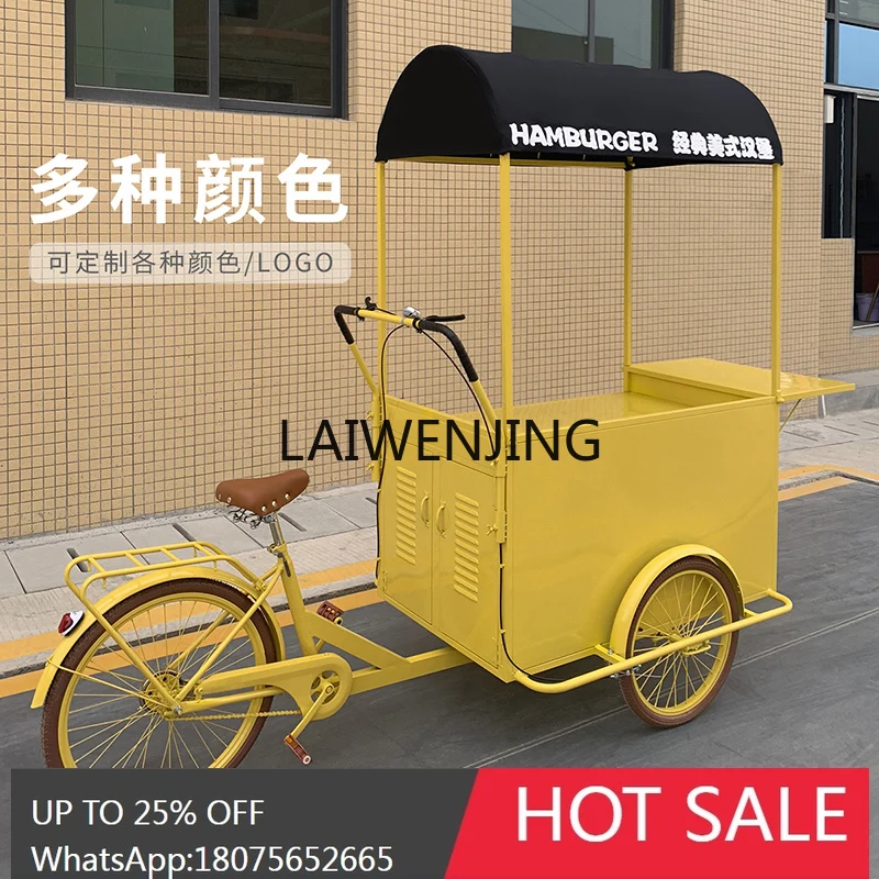 multi-functional mobile cold drink truck stall shopping mall display mobile sales display truck wrought iron
