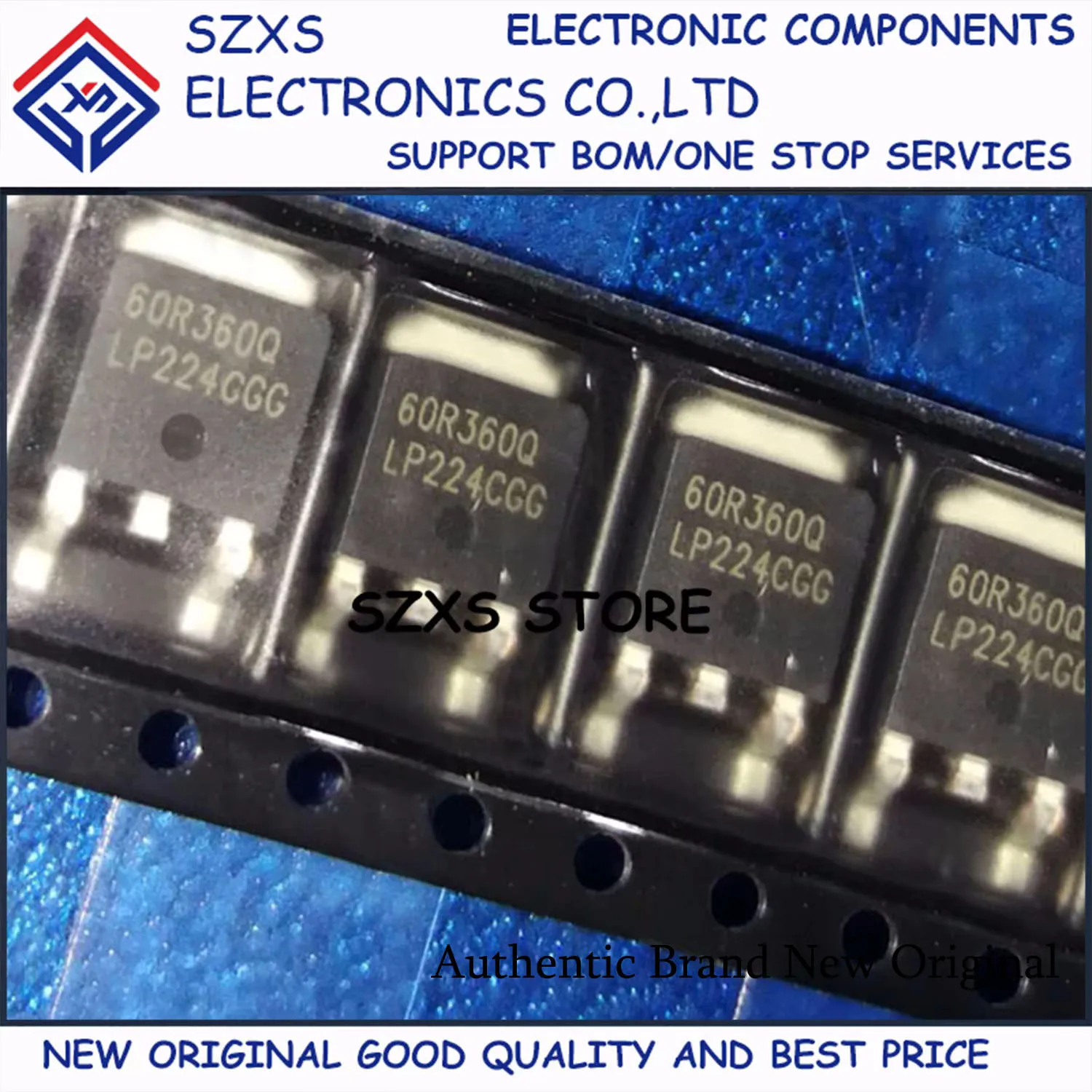 New Original 20Pcs MMD60R360QRH 60R360Q TO-252 600V 11A SMD MOSFET Field-effect Transistor Good