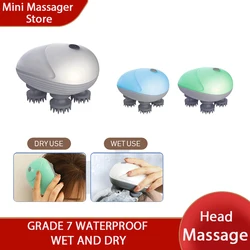 Head Massager Multi-function Automatic Hair Massage Instrument Massage Kneading The Whole Body Soul Extraction Massage Artifact