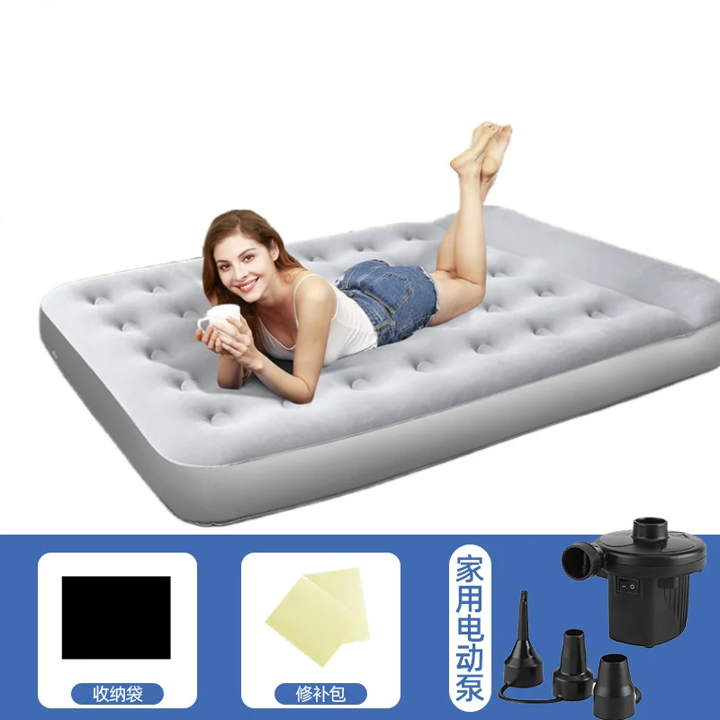 Inflatable mattress mattress single double household simple folding portable mattress air bed