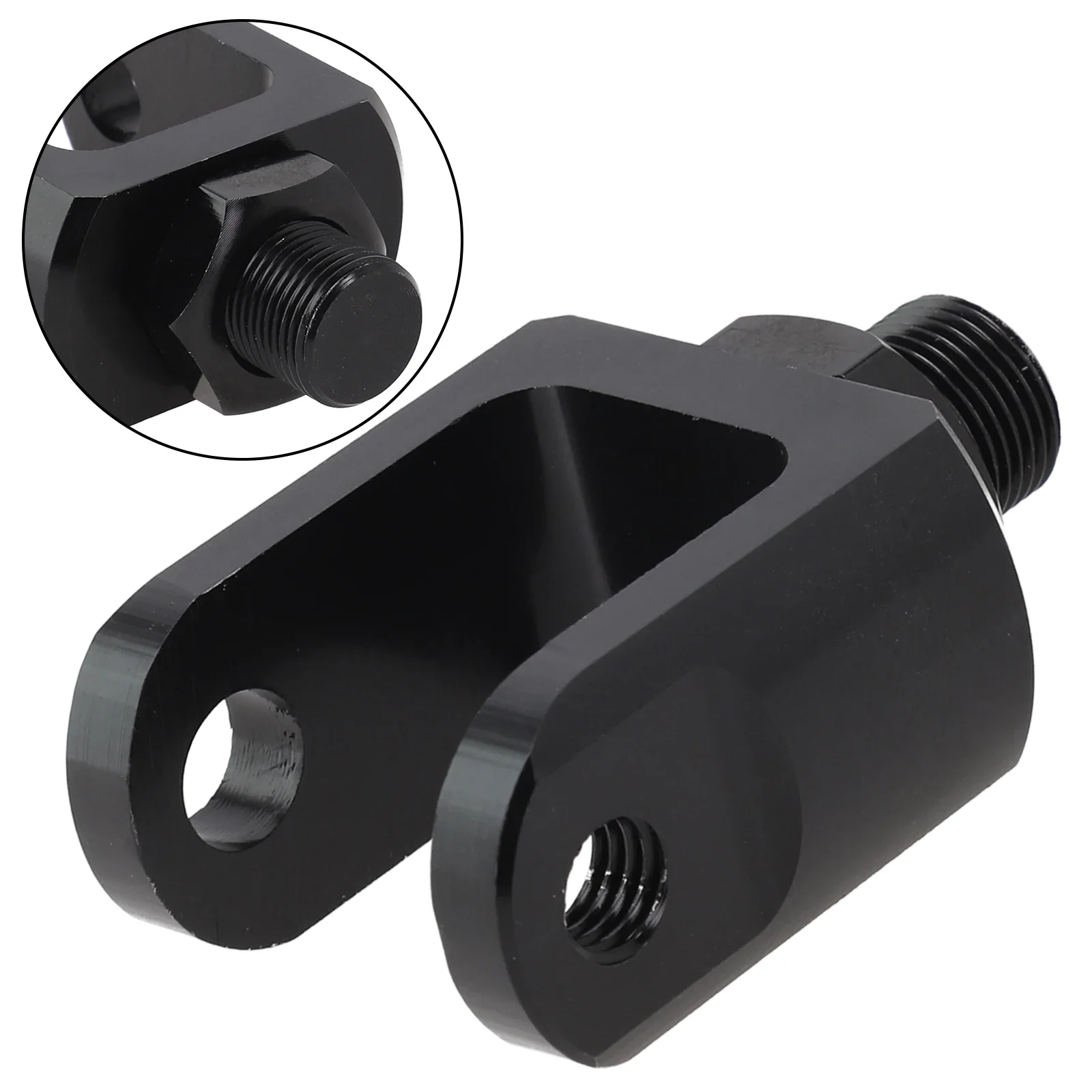 Motorcycle aluminum alloy rear shock absorber 27MM adapter Rear Shock Widened Lower Fork Head Round End Shock absorber adapter