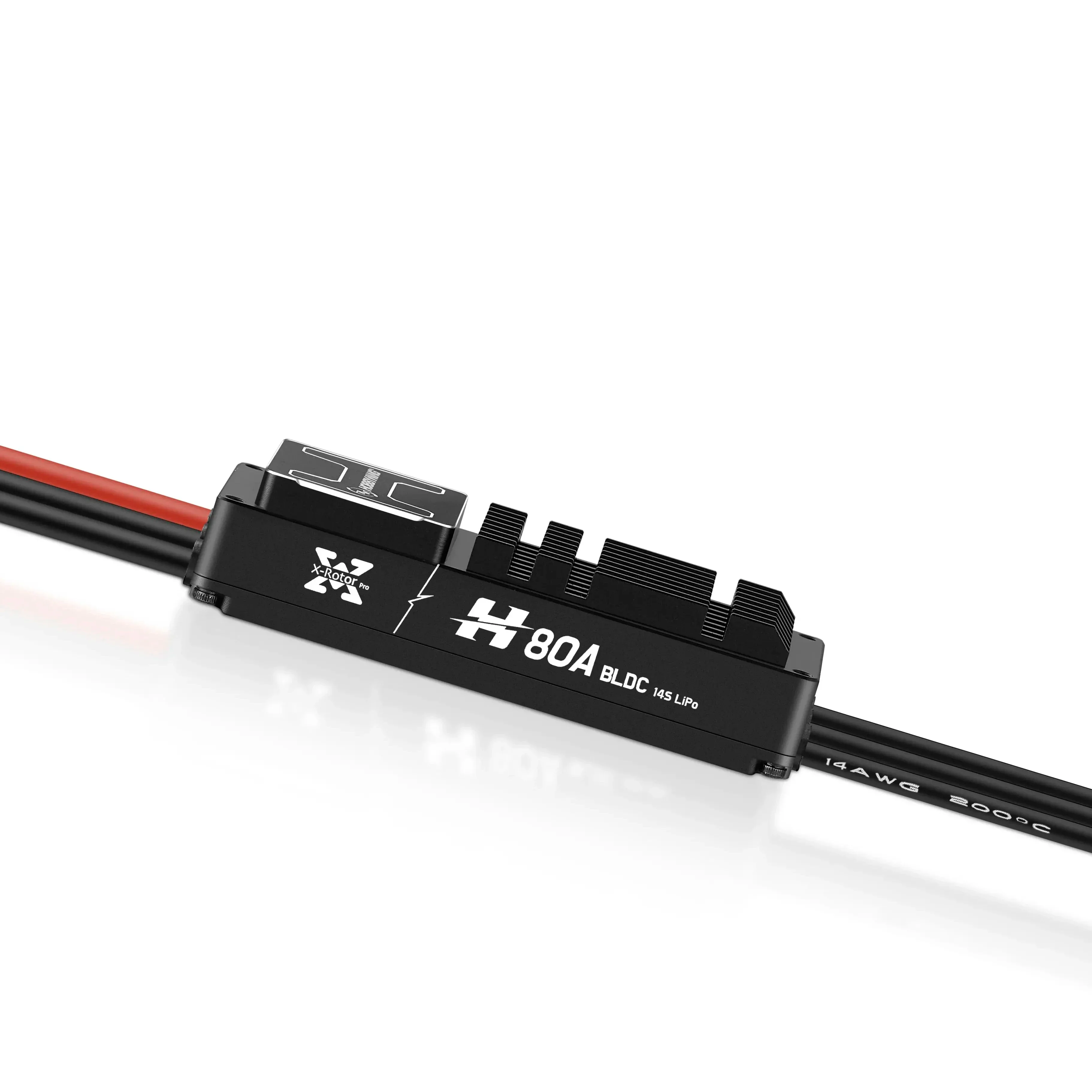 جهاز التحكم الإلكتروني في السرعة Hobbywing XRotor Pro H80A 14S صغير الحجم وخفيف الوزن BLDC ESC 80A