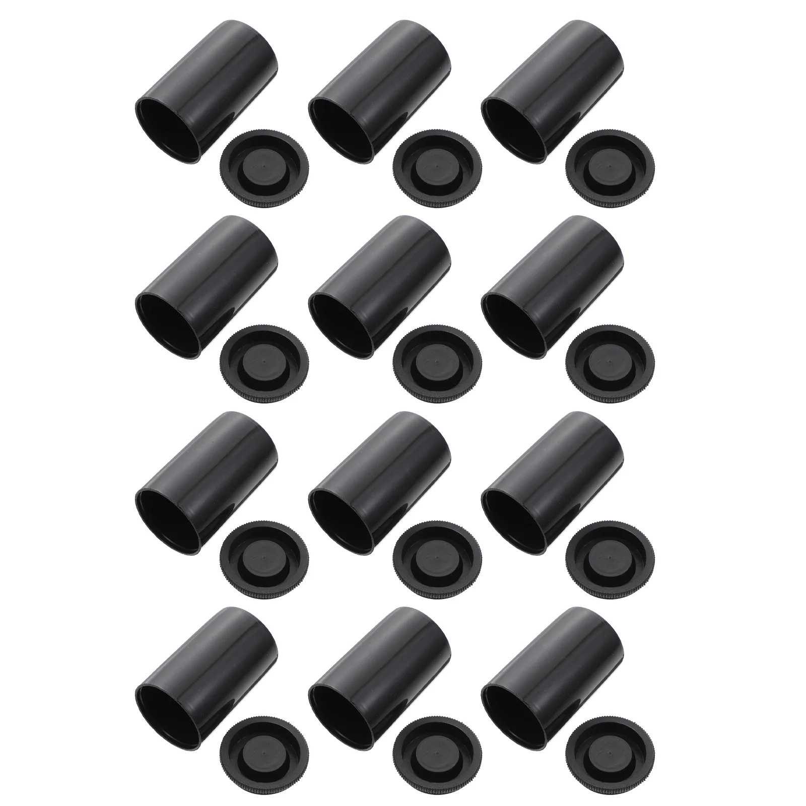 

36pcs Canisters Storage Containers Film Roll Storage Holder for Roll Film Jewelry PE Material Durable Lightweight Practical Use