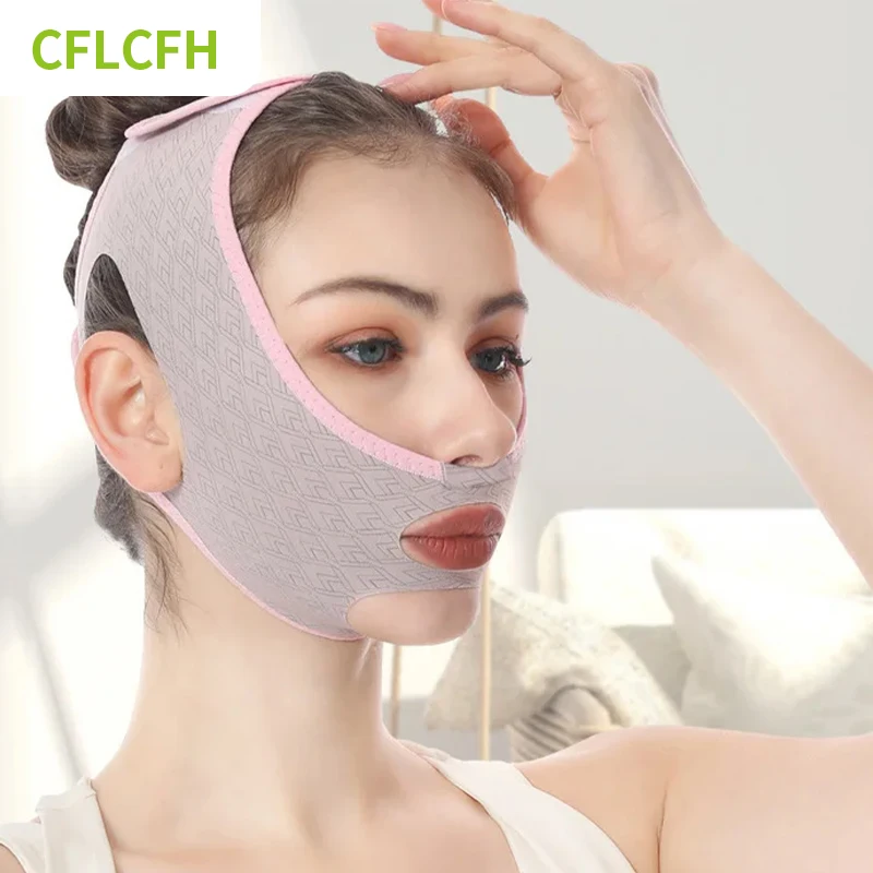 

Face Bandage Facial Slimming Lifting Firming Mask Improve Double Chin Cheek Delay Sagging V Shaper Line Device Beauty Health