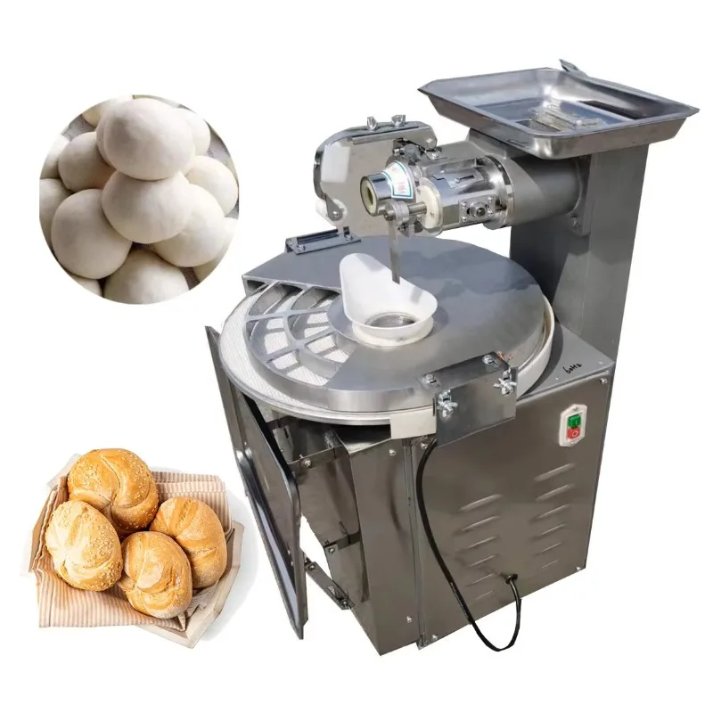 

CE Certification High Capacity Stainless Steel Bread Home Automatic Divider Dough Ball Cutting Making Machine Bakery Equipment