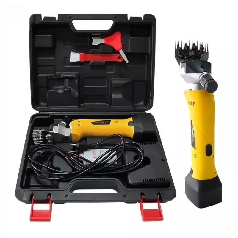 Professional Heavy-Duty Rechargeable Electric Sheep Shearing Clippers Animal Clippers for Farm Use New Condition