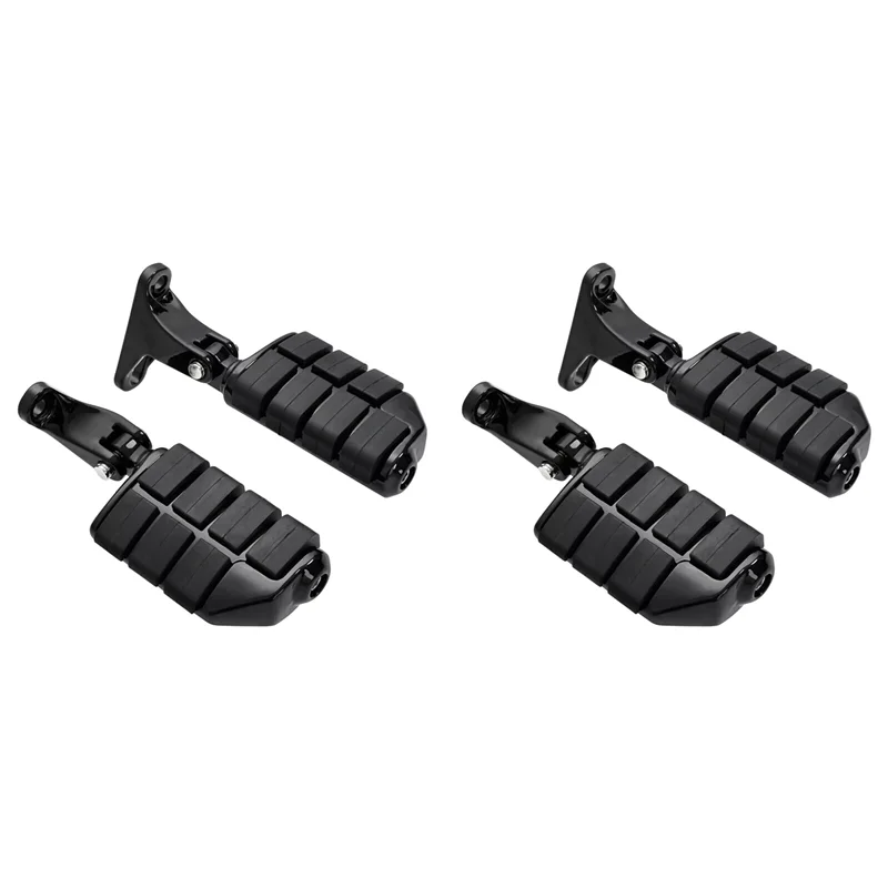 

A82E-2X Black Rear Passenger Foot Pegs Bracket Mount Kit For Electra Street Glide