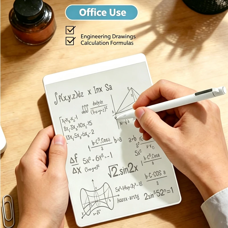 5.5 8.5 Inch Microcapsule Magnetic Drawing Board Portable Erasable Writing Tablet Reusable Doodle Book Whiteboard for Kids Child