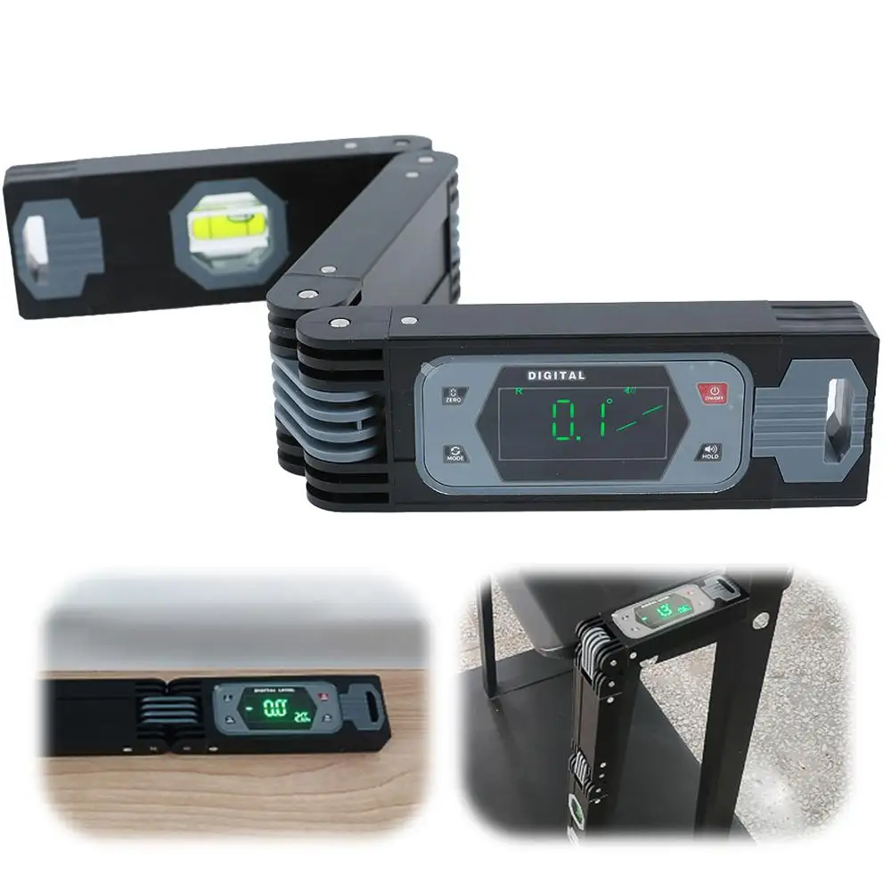 foldable-multifunctional-level-measuring-tool-foldable-magnetic-level-angle-detector-abs-foldable-level-ruler-measuring-tool