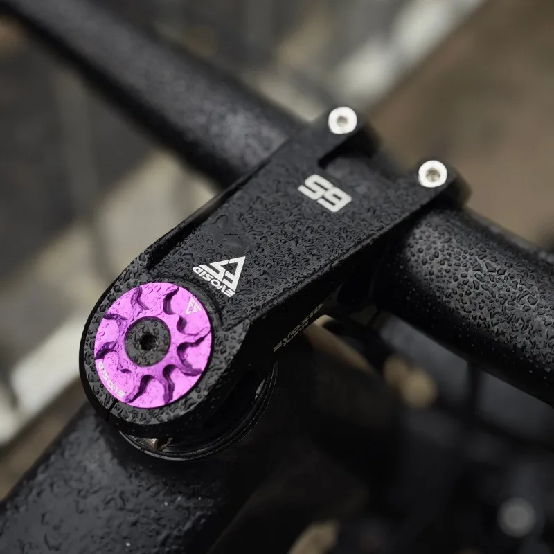 bicycle handle vertical racing aluminum alloy lightweight low wind resistance -65 ° modified faucet