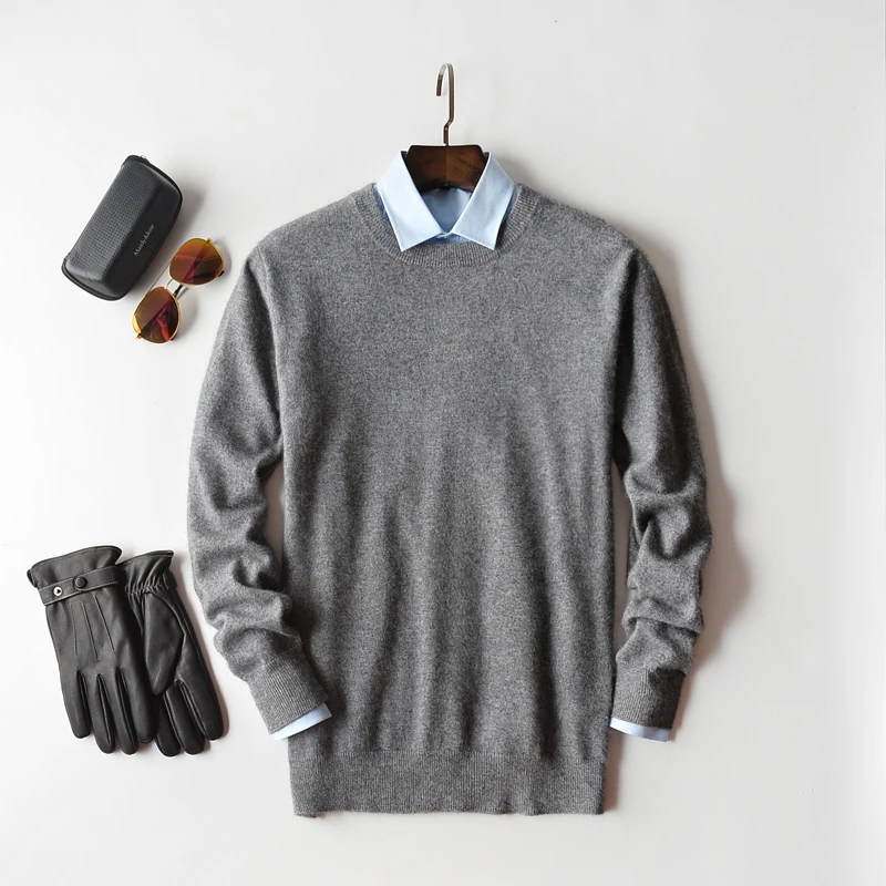 Cashmere cotton sweater men 2023 autumn winter jersey Jumper Robe hombre pull homme hiver pullover men o-neck Knitted sweaters