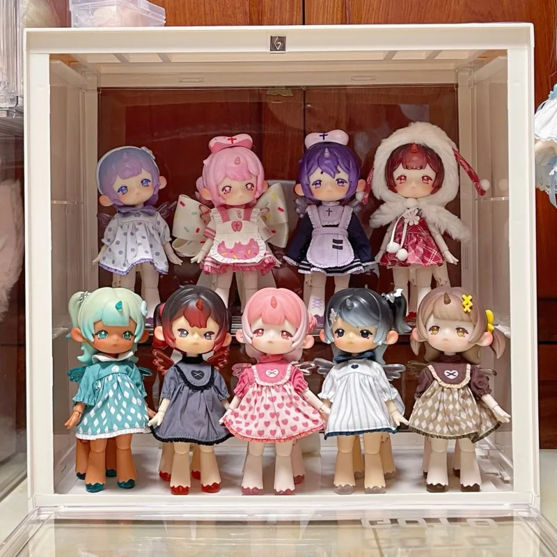 

Anime Penny Box Blind Box Dreamlike Tea Party Series Figure Model Dolls Figurines Girl Obtisu11 1/12bjd Action Figure Toys Gift