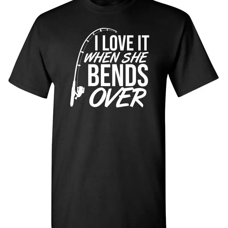 Love Fishing Sarcastic Humor Super Soft Ring Spun Funny T Shirt