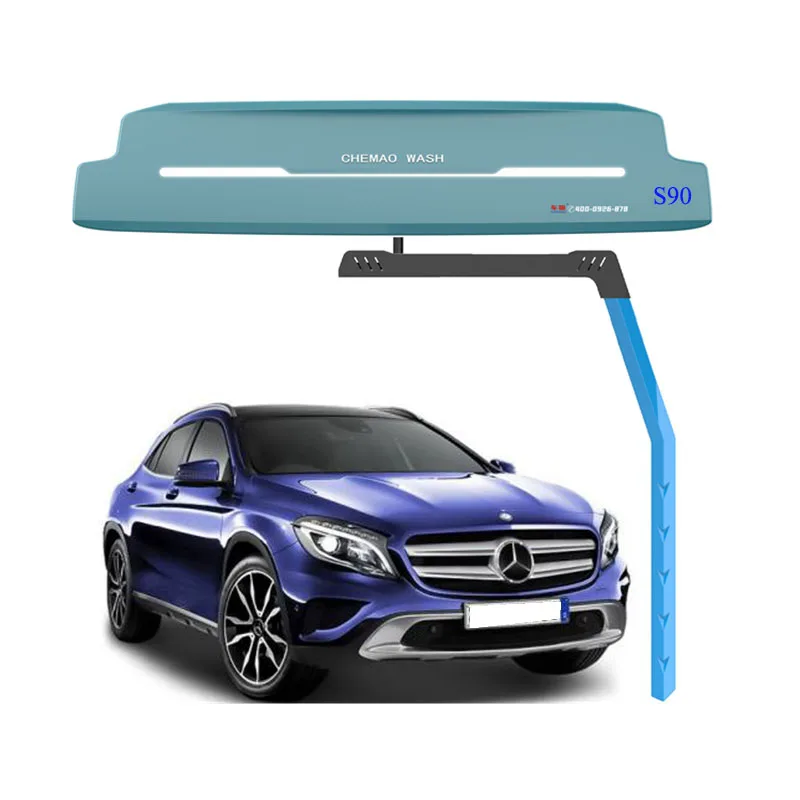 2023 hot sale promotion touch free smart  semi automatic car wash equipment with very cheap price