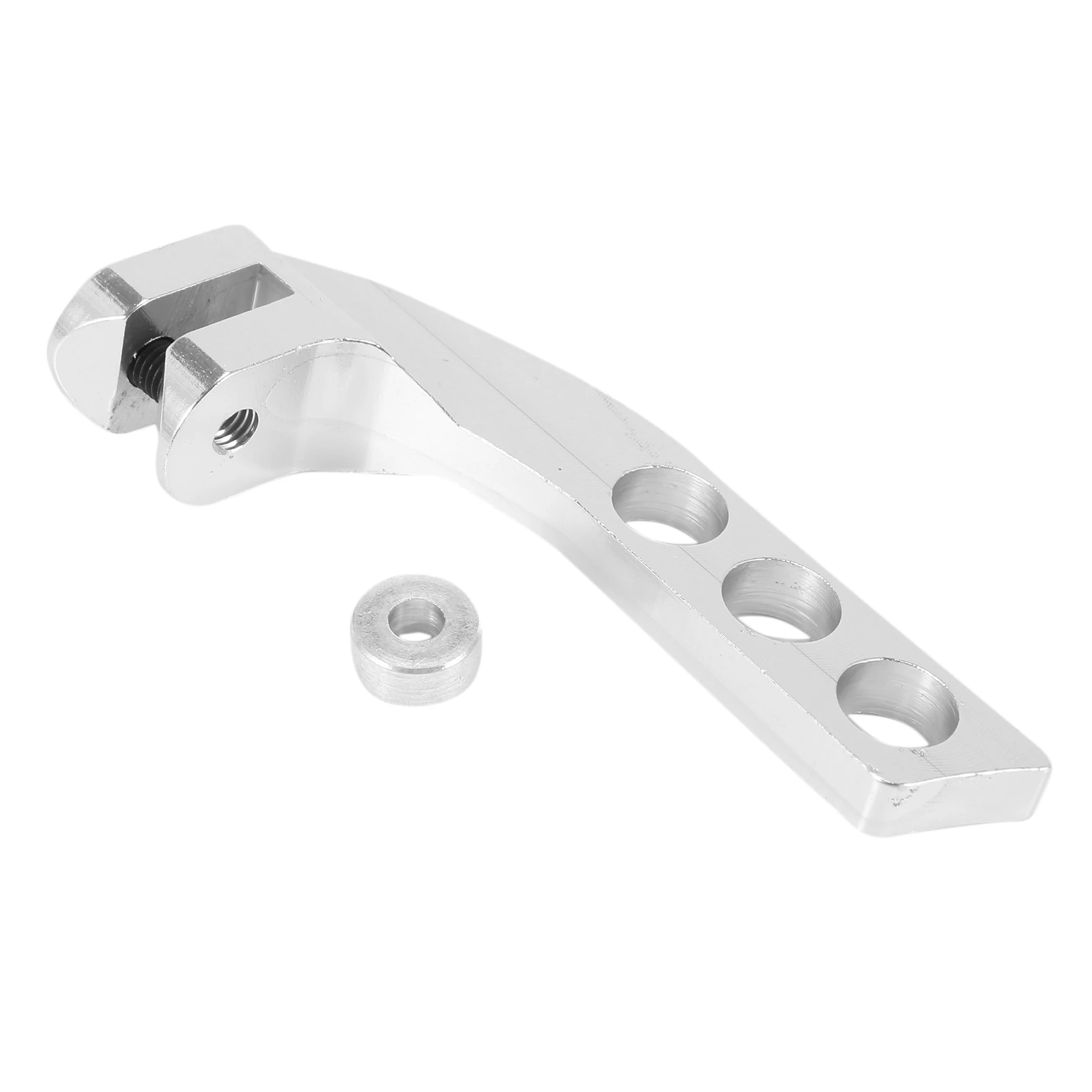 Metal 4-Hole Transmitter Neck Strap Balancer Adjuster for Futaba Radiolink Frsky X9D RC Remote Control,Silver Horizontal