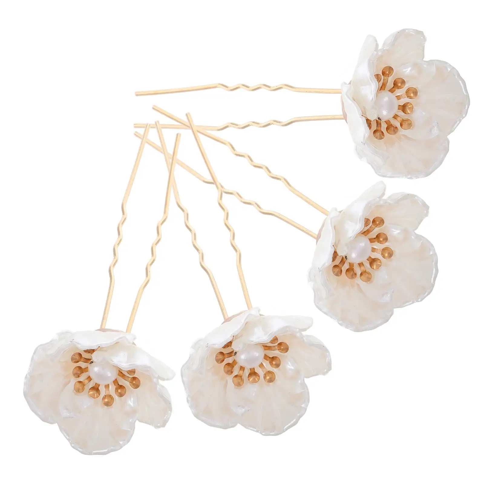 

4 Pcs Retro Hanfu Hair Accessories Simple Hair Sticks Decor Elegant Gifts Female Headwear Hairstyle Tools