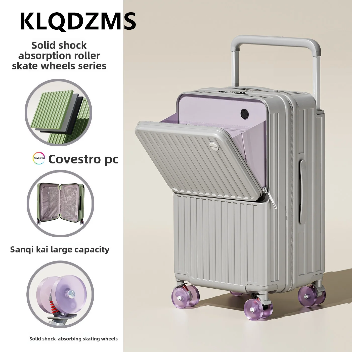 KLQDZMS High Quality Suitcase Multifunctional Boarding Box 20