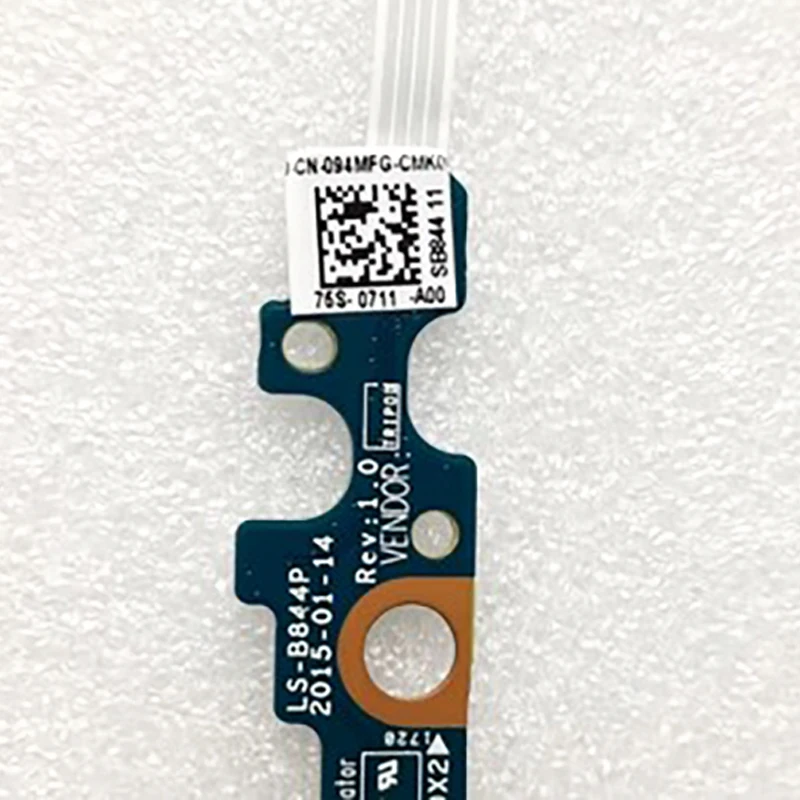 LS-B844P New Original For DELL 5555 5558 5559 Power Switch Button Board ON OFF High Quality Replacement Parts