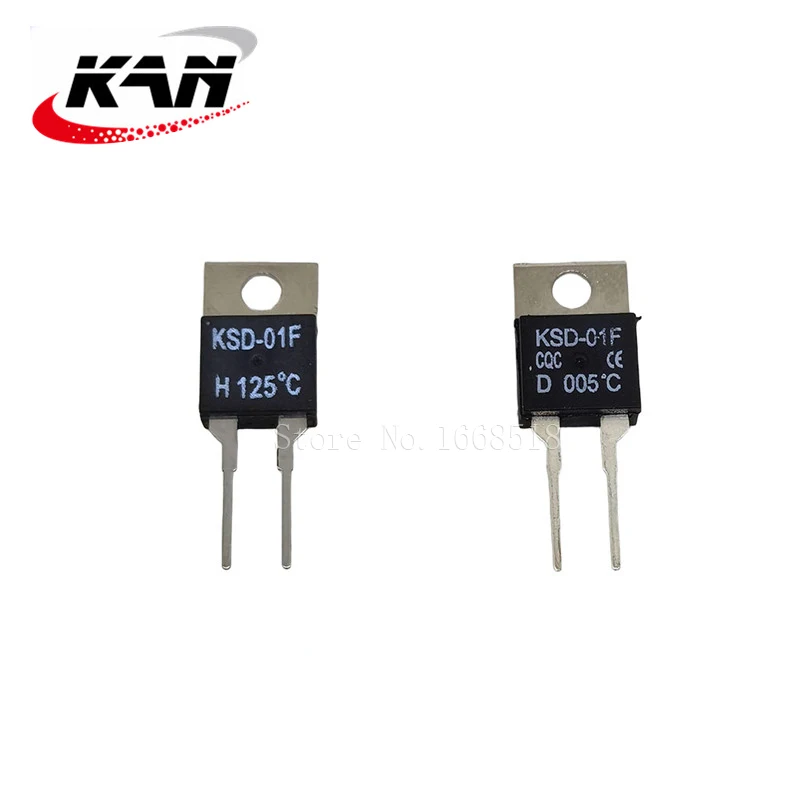 40 50 60 70 80 90 100 DegC NC Normally Closed NO Normally Open 1.5A Thermal Switch Temperature Sensor Thermostat KSD-01F JUC-31F