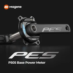 Magene 전력계 PES P505 베이스 4 볼트 110BCD 24mm 케이던스 페달 밸런스 앤트 스틸 스핀들 크랭크세트 체인링 시마노 스램 용