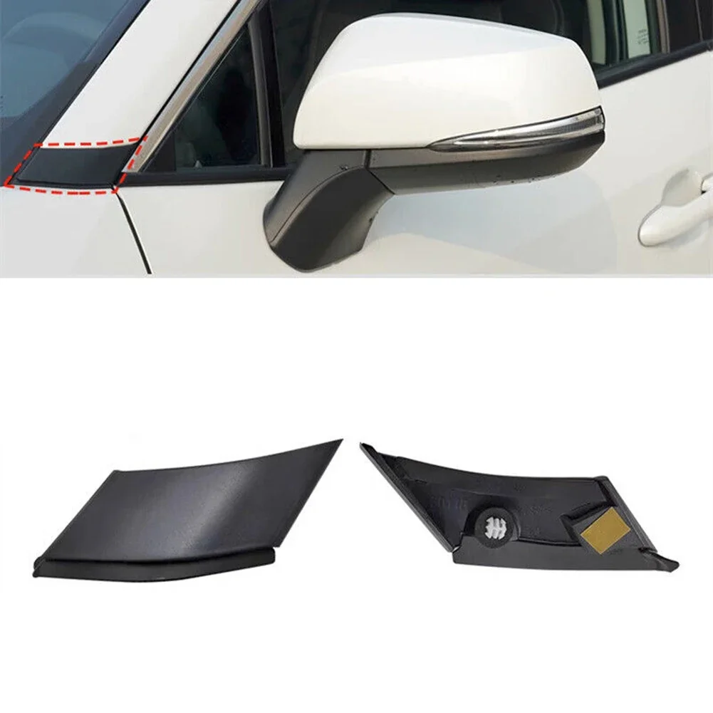 

2pcs Car Side Front Door Window Pillar A Cover Trim For Toyota For RAV4 20-23 A-Pillar Decorative Cover Side Mirror Window Panel