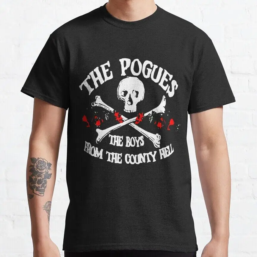 NEW BEST TO BUY Dark Skull The Pogues Classic Unique Premium T-ShirtAnime Pattern Clothing Y2K Summer