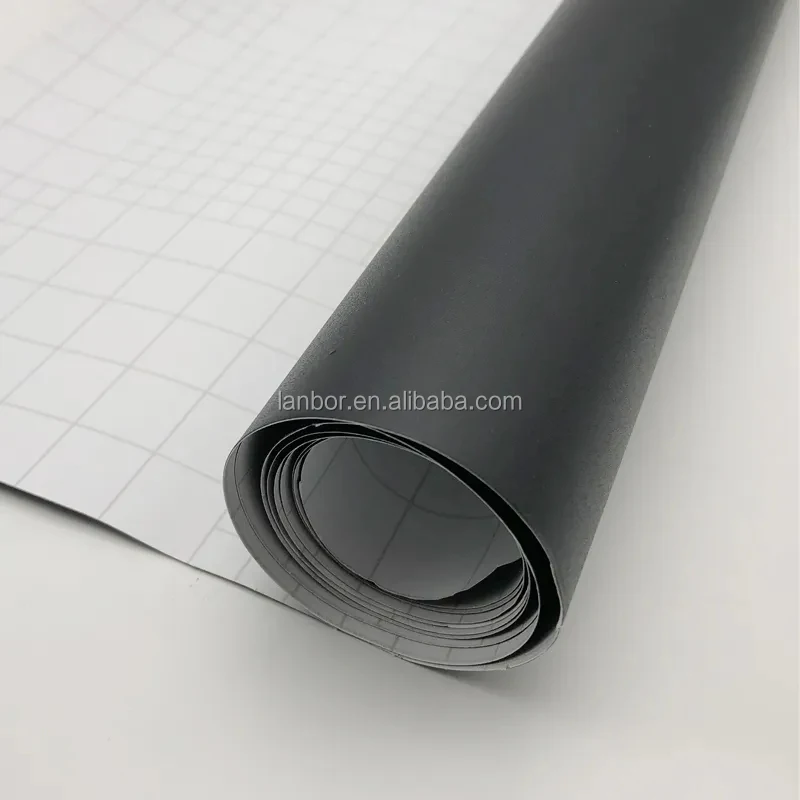 Hot Sales Matte Black Car Wrapping Film Black Auto Vinyl Film 1.52*18m/roll