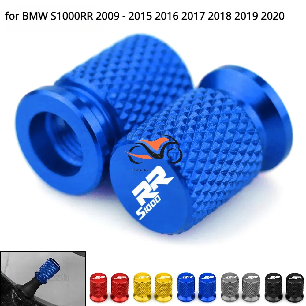 S1000RR Motorcycle Tire Valve Air Port Stem Cover Cap Plug CNC Accessories for BMW S1000RR 2009 - 2015 2016 2017 2018 2019 2020