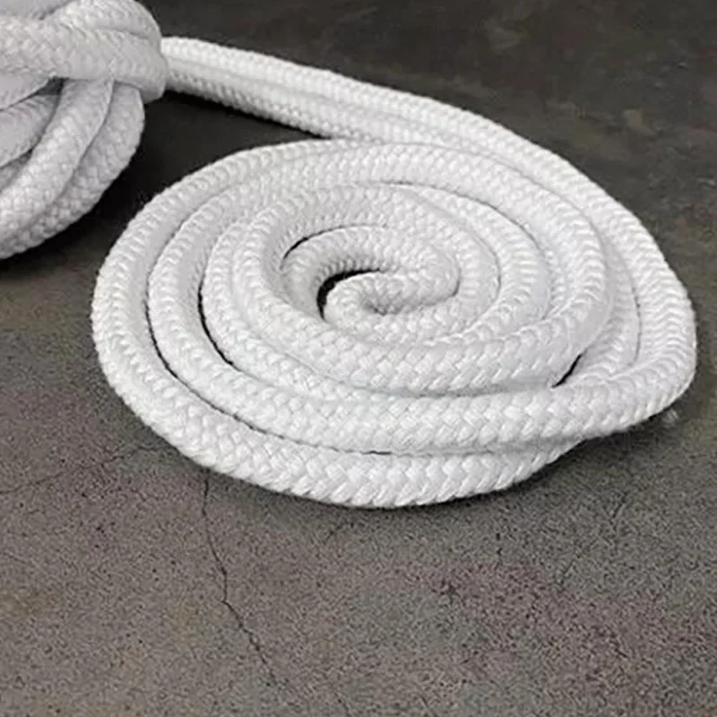 Stretch Rope (DVD and Gimmick) Magic Tricks Soft White Rope Magia Magician Close Up Street Illusions Gimmicks Props Mentalism