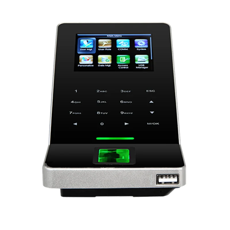 Biometric Fingerprint Access Control System F22 Door Access Control With Time Attendance With Wifi And RFID Card Functions